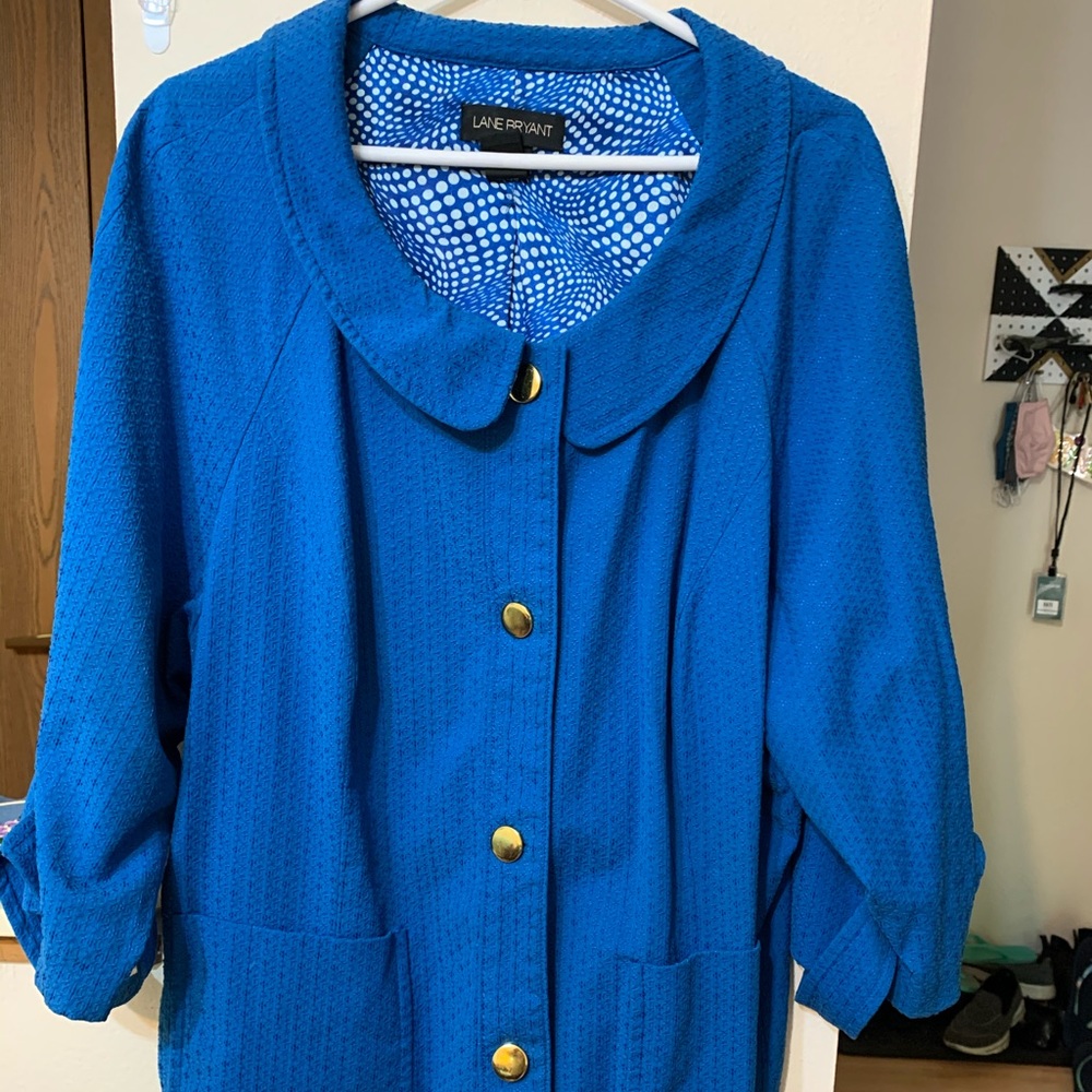 Blue and Gold Blazer